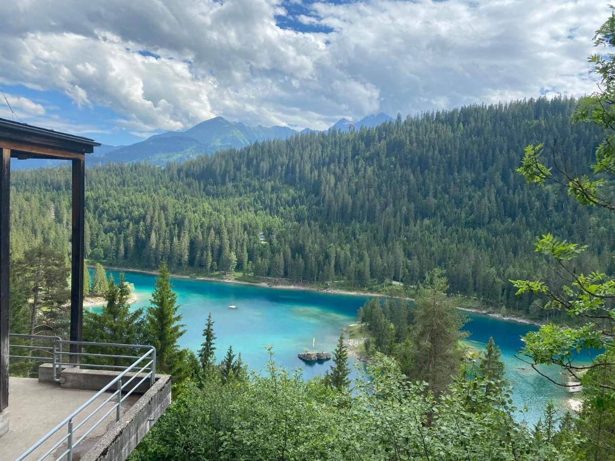 Dachwohnung In Der Mitte Von Laax-Dorf エクステリア 写真