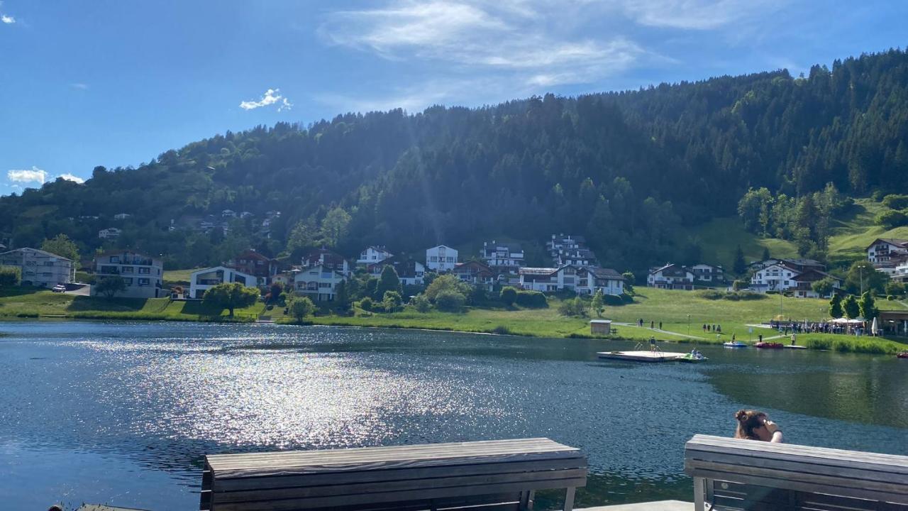 Dachwohnung In Der Mitte Von Laax-Dorf エクステリア 写真
